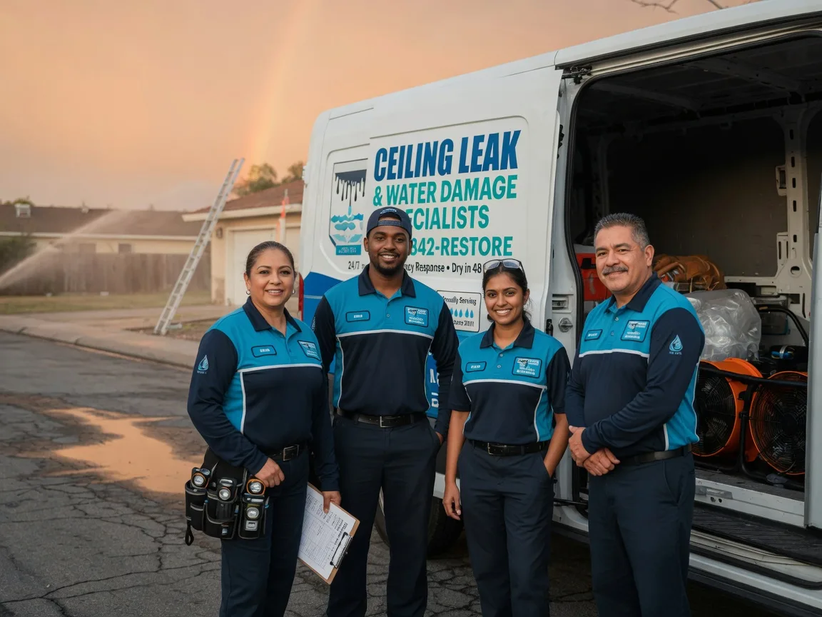 Ceiling Leak Cleanup company in Cameron, WI