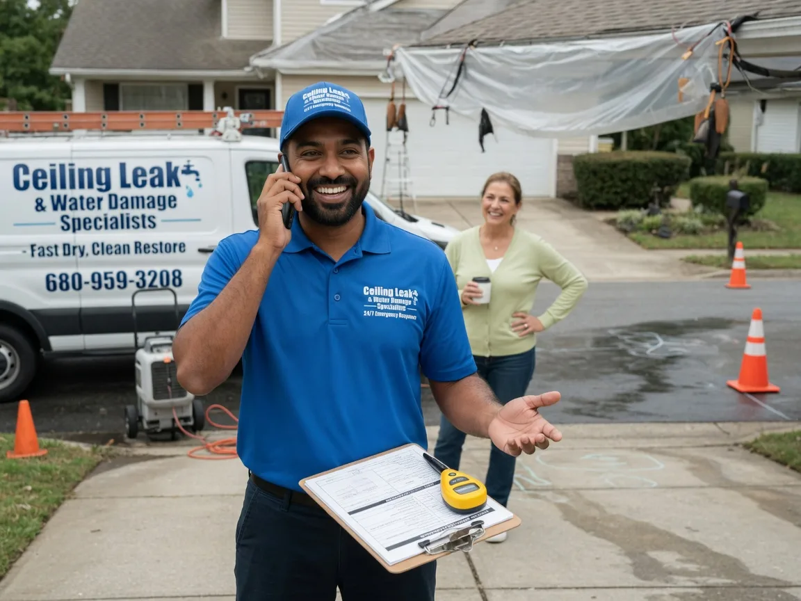 Ceiling Leak Cleanup Cameron, WI FAQs